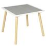 Voir la diapositive 1 : Paris Prix Table de Jeu Enfants  Brique  52cm Gris & Naturel