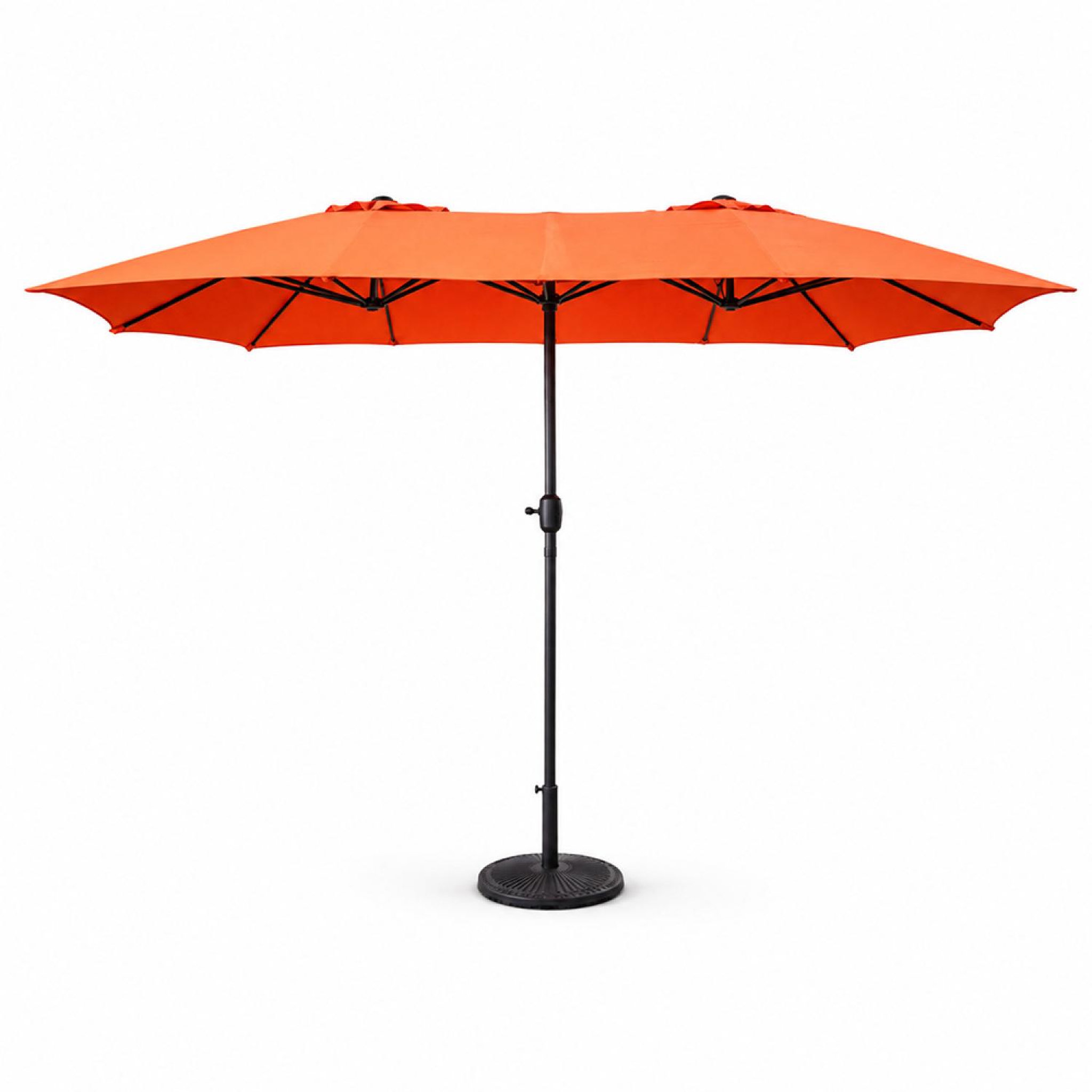 CONCEPT USINE Parasol rectangulaire double 27x46m terracotta venice