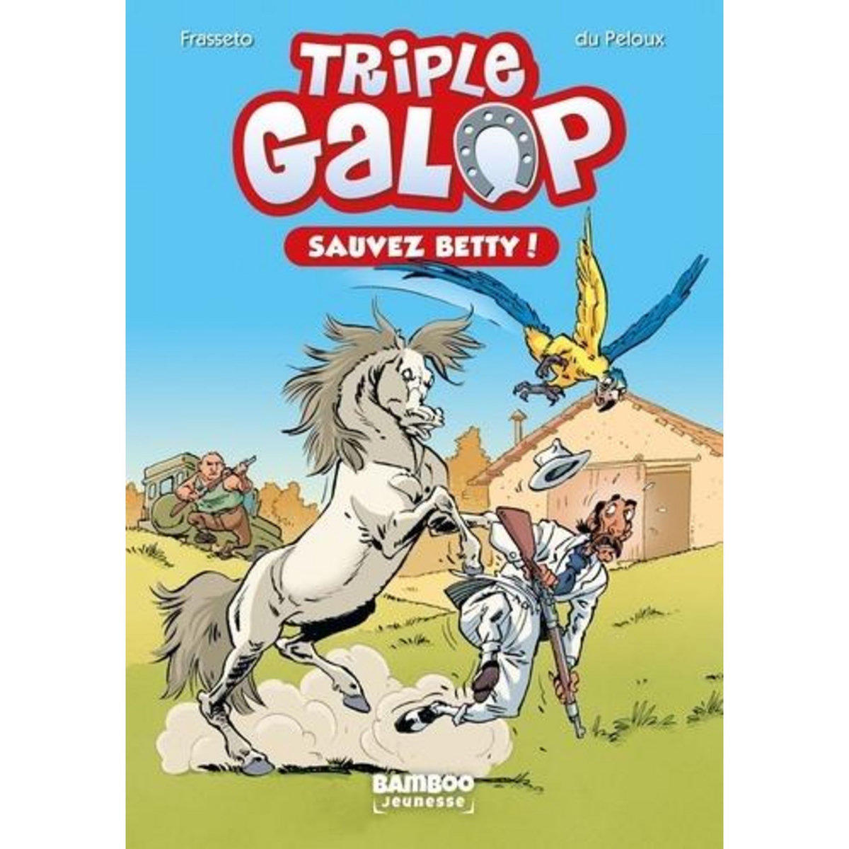TRIPLE GALOP TOME 5 : SAUVEZ BETTY !, Frasseto Christine