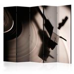 Paris Prix Paravent 5 Volets  Gramophone & Vinyl Record  172x225cm