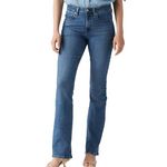 Levi's Jean 725  Foncé Femme Levi's High Rise Bootcut Med Indi   W27. Coloris disponibles : Bleu