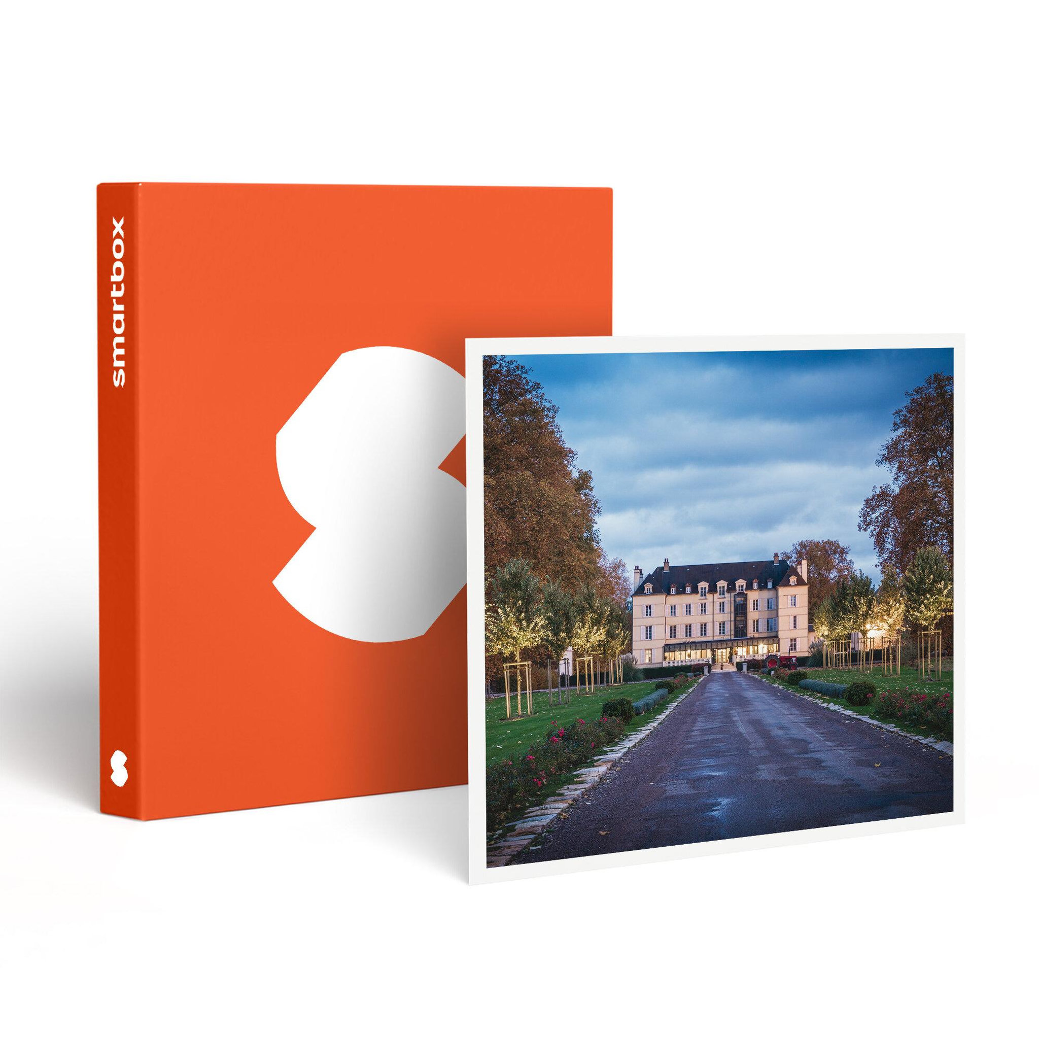 Smartbox 3 jours dans un majestueux château 4* entre dijon et beaune - coffret cadeau séjour