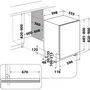 Voir la diapositive 3 : Indesit Lave vaisselle encastrable IN2IC14BN7S1 Sliding