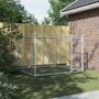 Voir la diapositive 3 : VIDAXL Cage pour chien avec porte gris 2x2x1,5 m acier galvanise