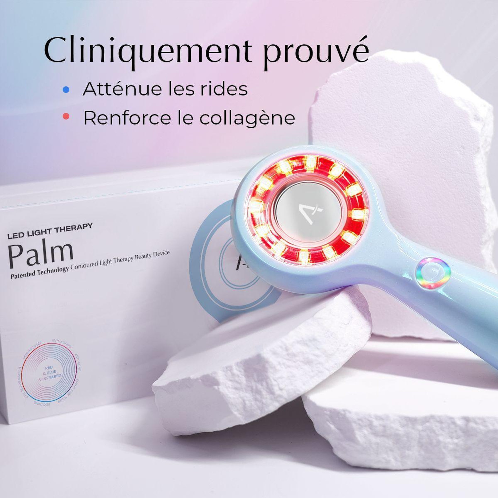Voir la diapositive 4 : ADURO Appareil anti-imperfections Palm HD-03AL visage et corps