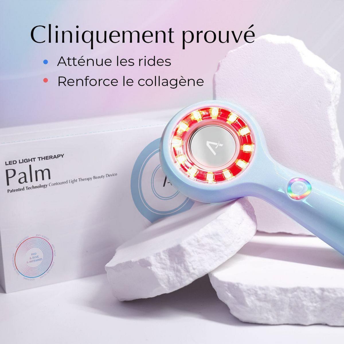 ADURO Appareil anti-imperfections Palm HD-03AL visage et corps