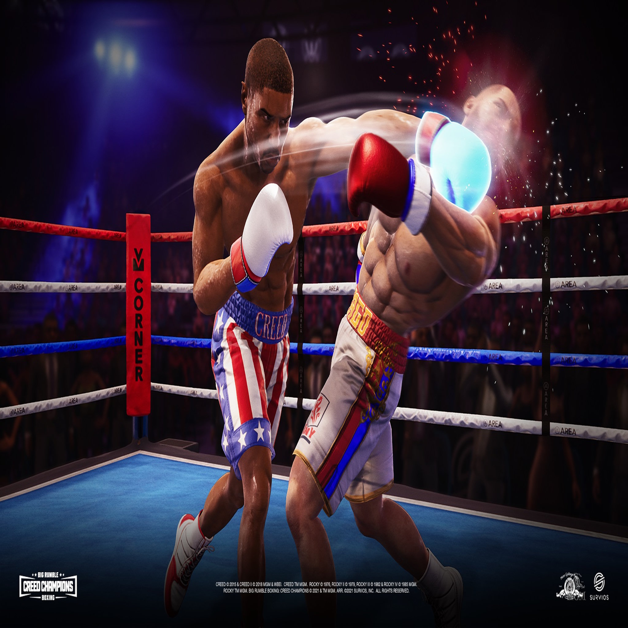 Voir la diapositive 3 : Big Rumble Boxing: Creed Champions Edition Day One Xbox One - Xbox Series X