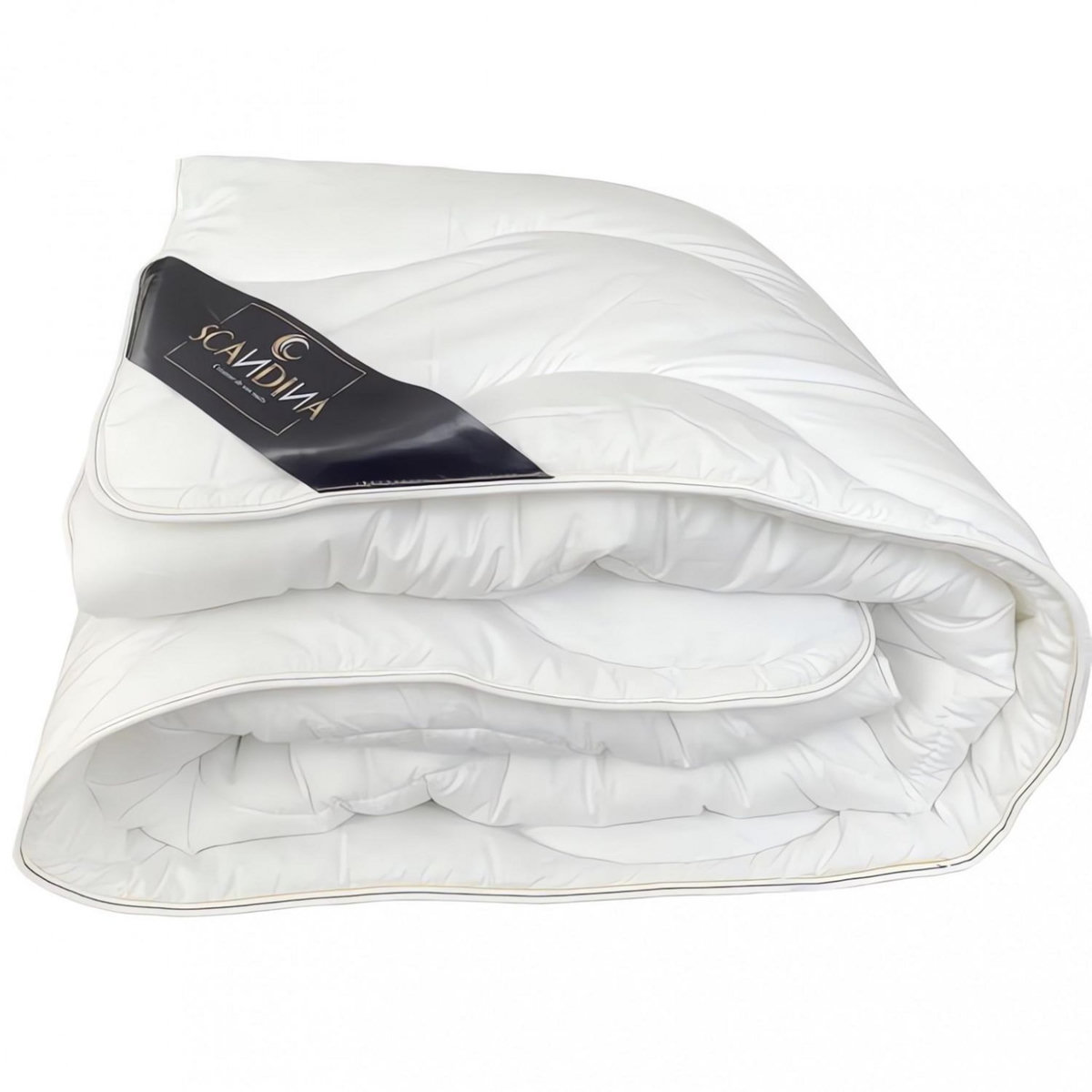 SOLEIL D'OCRE Couette blanche en coton THERMOREGULANTE, par Soleil d'ocre. Fabrication française.