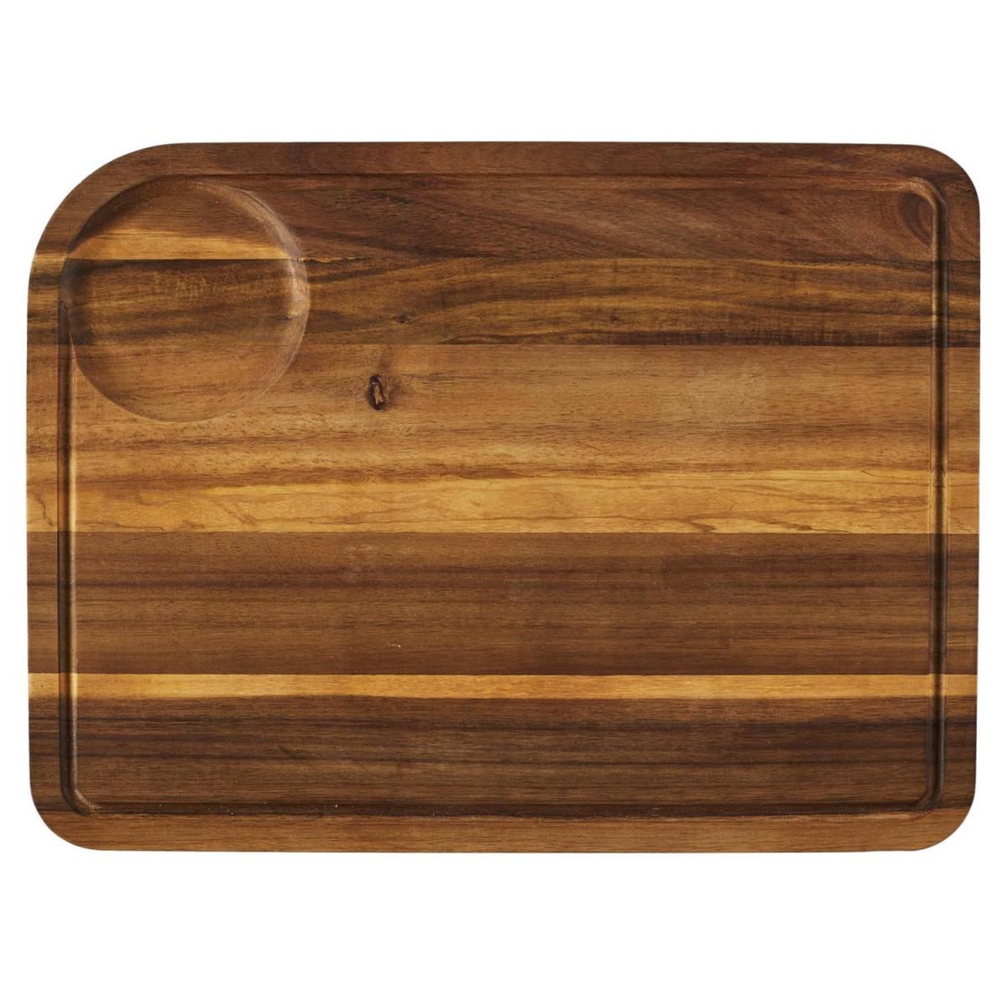Voir la diapositive 2 : The Home Deco Factory Planche à Découper en Bois  Acacia  46cm Marron
