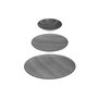 Voir la diapositive 1 : SECRET DE GOURMET Service de Table 18 Pièces  Bohemia Square  27cm Noir