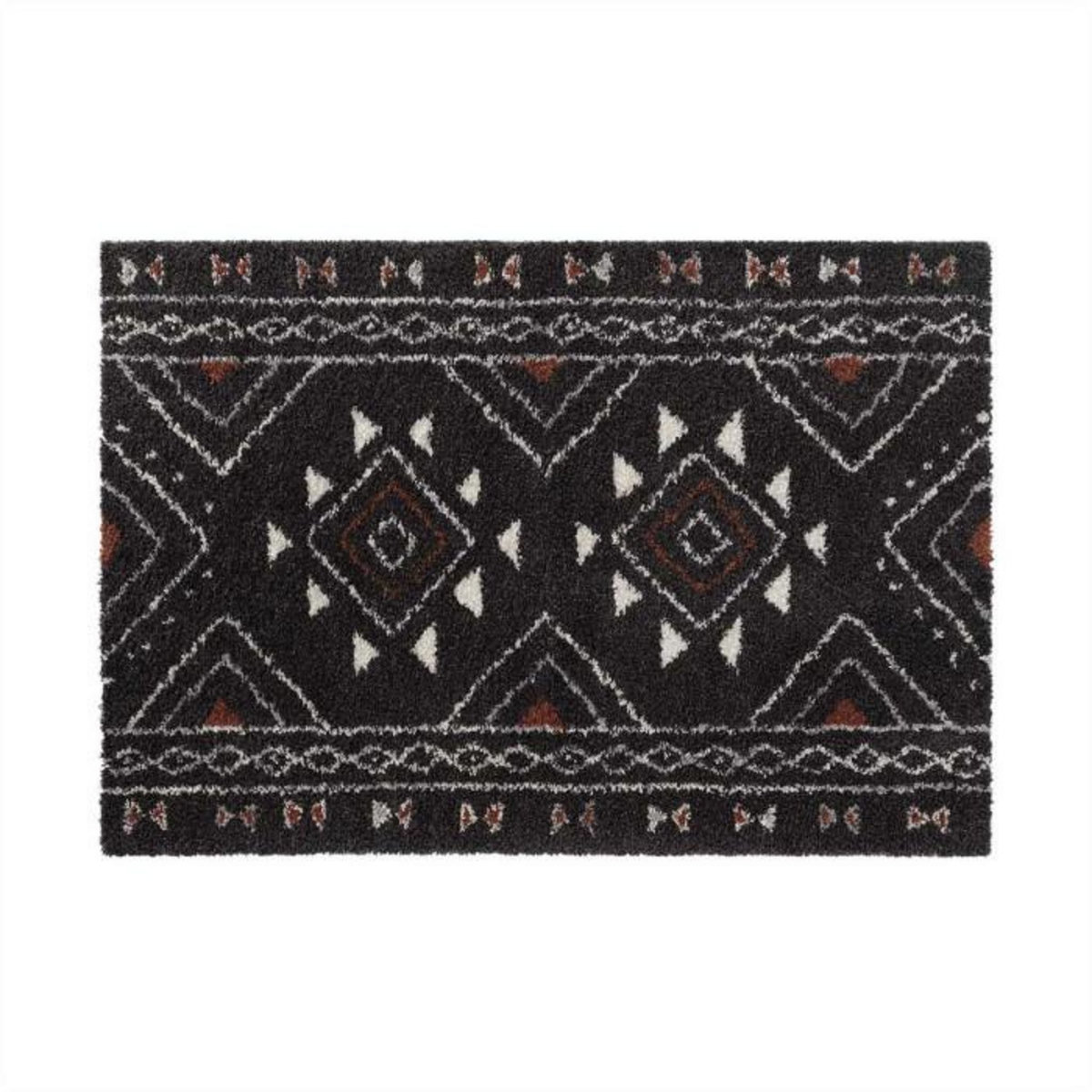 Paris Prix Tapis Déco à Motifs  Saharienne  160x230cm Noir