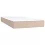 VIDAXL Sommier a lattes de lit avec matelas Cappuccino 80x200 cm