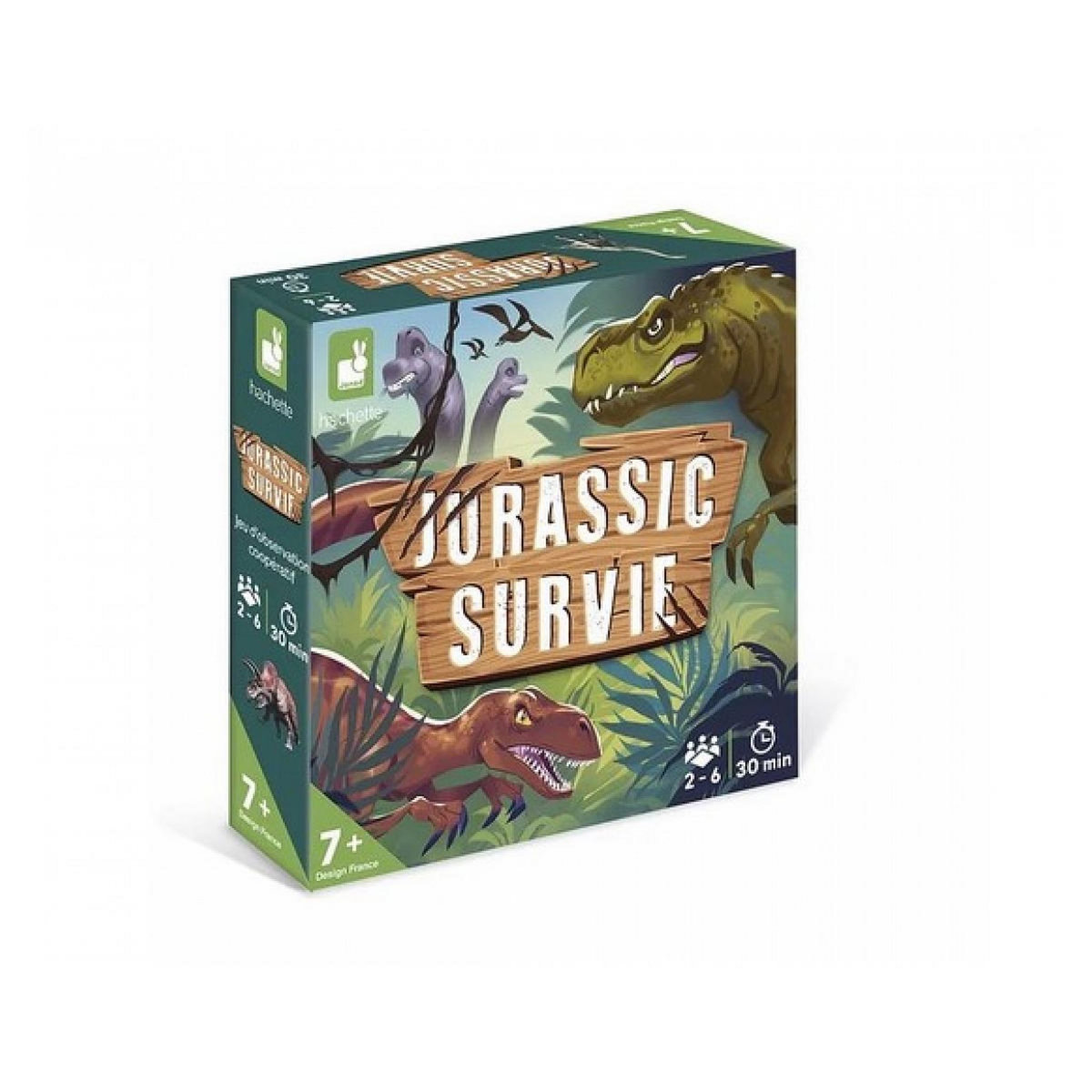 Juratoys-Janod jeu d observation jurassic survie