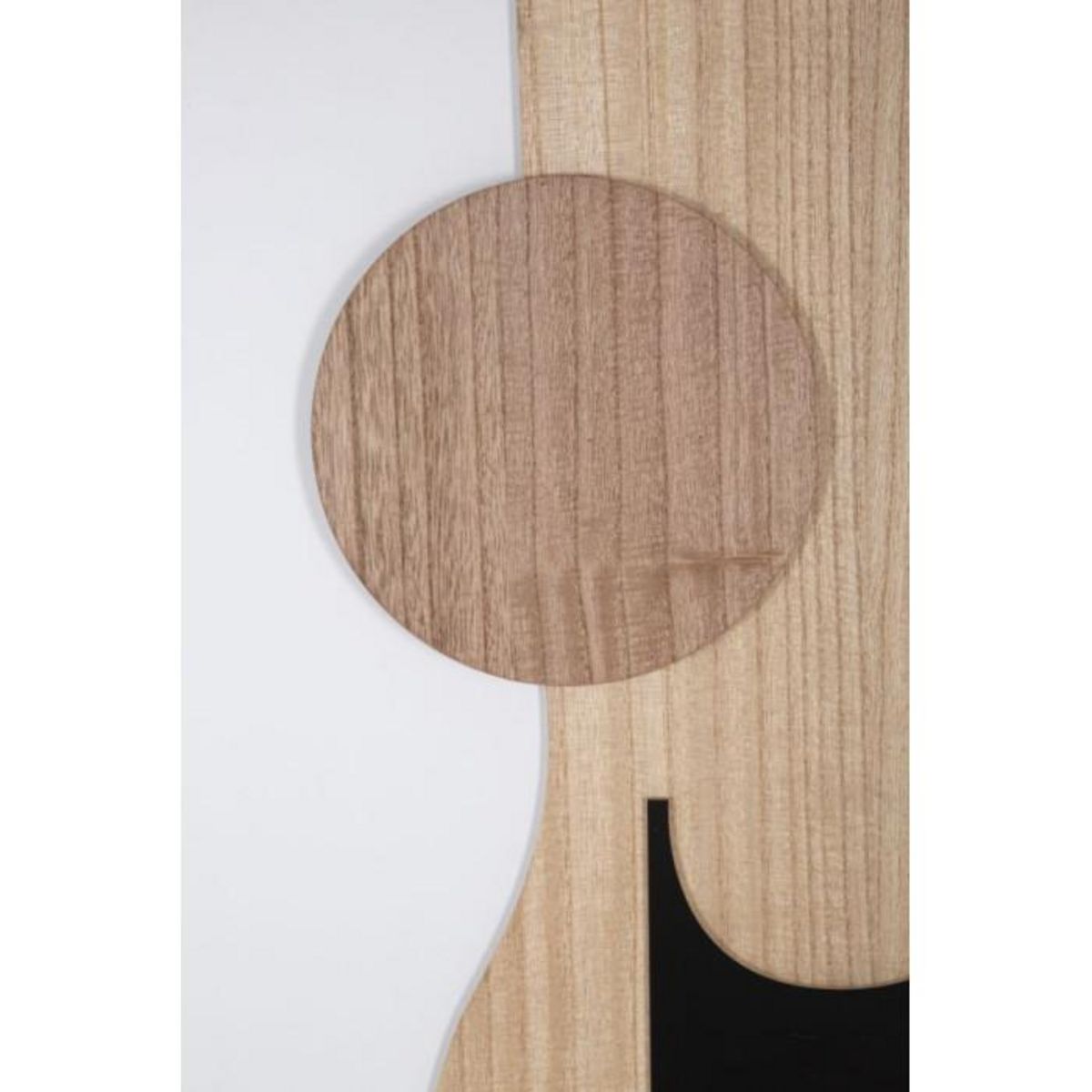 Paris Prix Décoration Murale Encadrée  Astrys  80cm Naturel & Noir