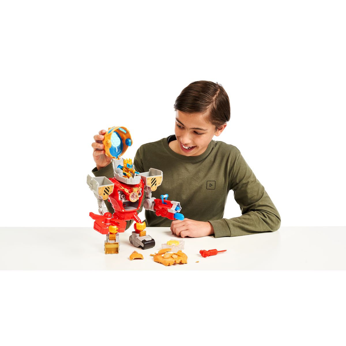 MOOSE TOYS Méga robot trésor X 40 cm