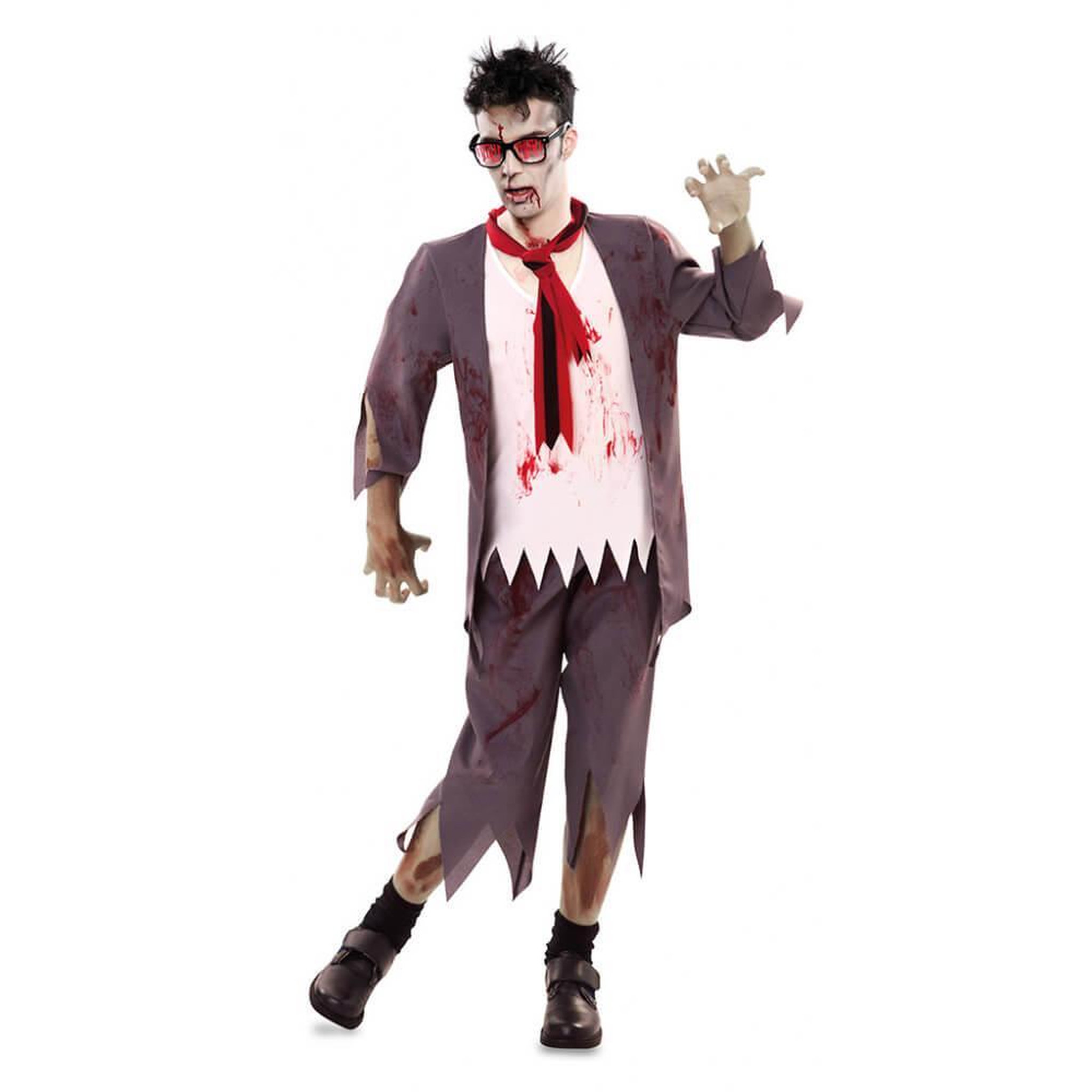 EURO CARNAVALES Déguisement de Zombie - Ecolier - Adulte - M/L
