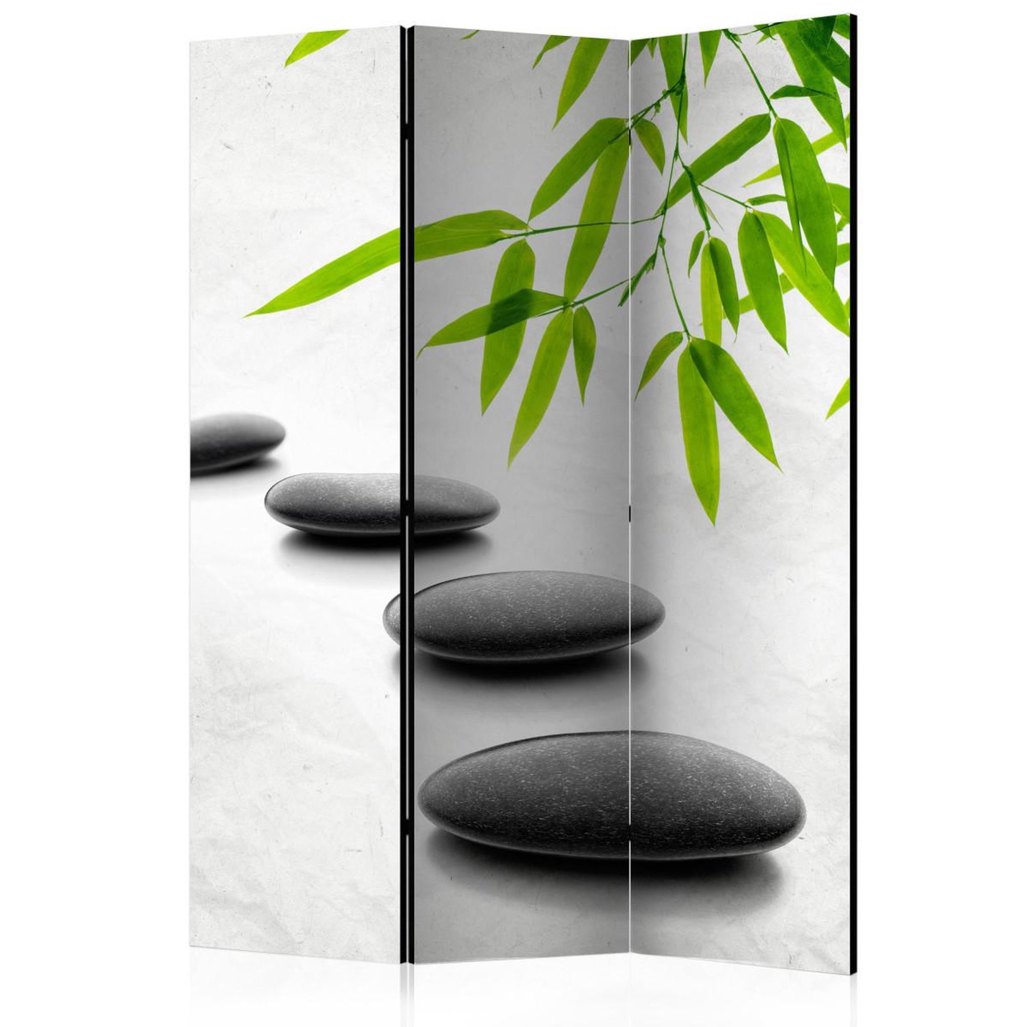 Paris Prix Paravent 3 volets  zen stones  135x172cm