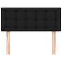 Voir la diapositive 3 : VIDAXL Tete de lit Noir 100x5x78/88 cm Tissu