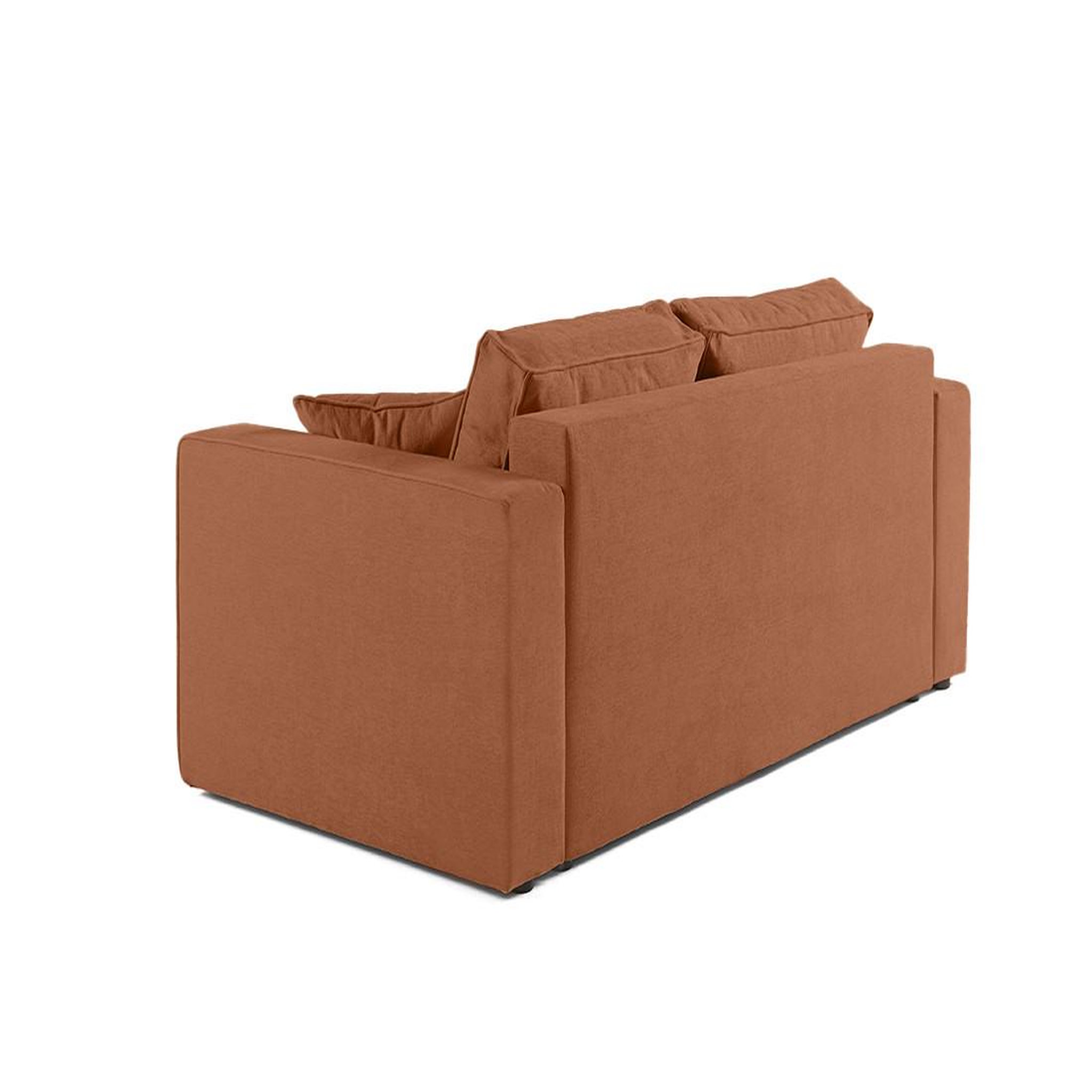 Voir la diapositive 5 : BEST MOBILIER Topaze - canapé droit 2 places - en tissu