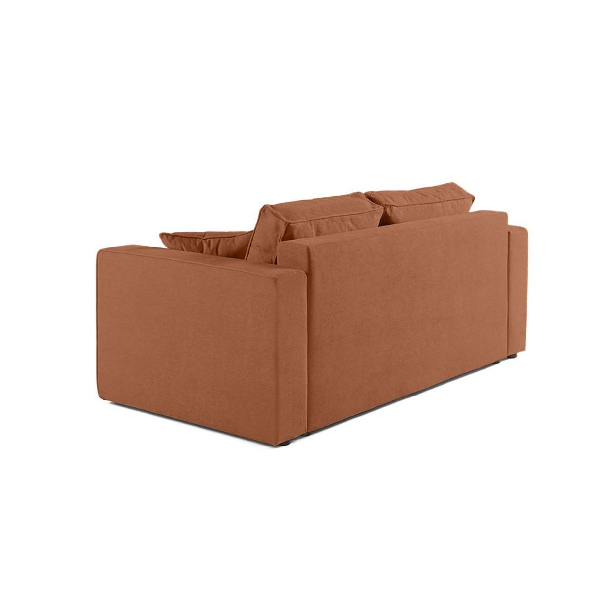 BEST MOBILIER Topaze - canapé droit 2 places - en tissu