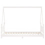 Voir la diapositive 4 : VIDAXL Cadre de lit pour enfants blanc 90x190 cm bois de pin massif
