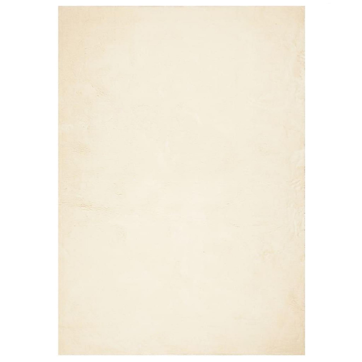 VIDAXL Tapis HUARTE a poils courts doux et lavable creme 120x170 cm