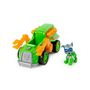 Voir la diapositive 3 : SPIN MASTER VEHICULE + FIGURINE ROCKY MIGHTY PUPS Paw Patrol (solid)