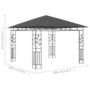 Voir la diapositive 6 : VIDAXL Belvedere avec moustiquaire 3x3x2,73 m Anthracite 180 g/m^2