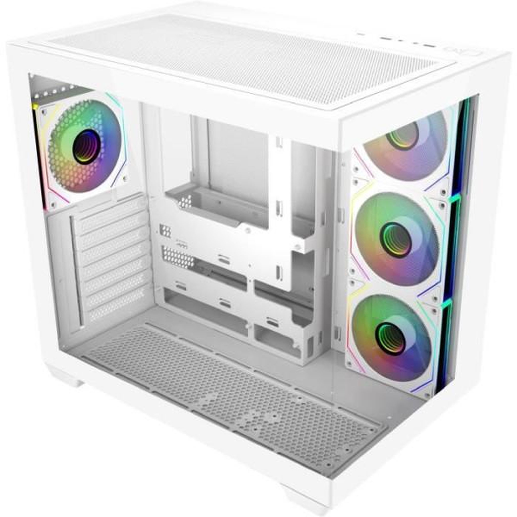 Voir la diapositive 2 : Cooler Master COOLER MASTER - Elite 681 White - Boîtier PC - Moyen-tour