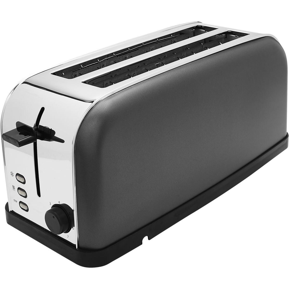 ESSENTIEL B Grille-pain EGP 2i Ciabatta Gris Minéral