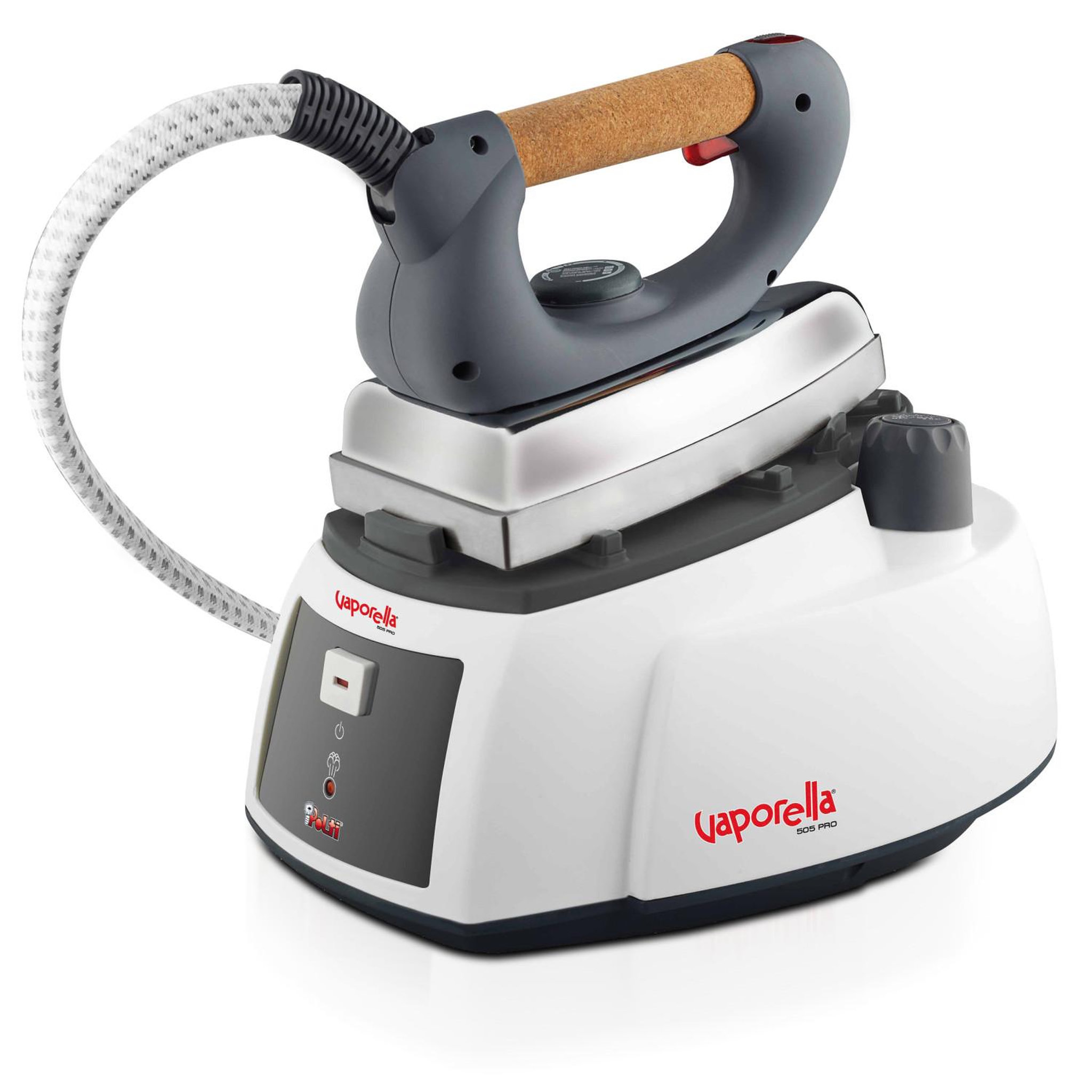 Voir la diapositive 2 : POLTI Fer à repasser Polti VAPORELLA 505 PRO avec chaudière aluminium