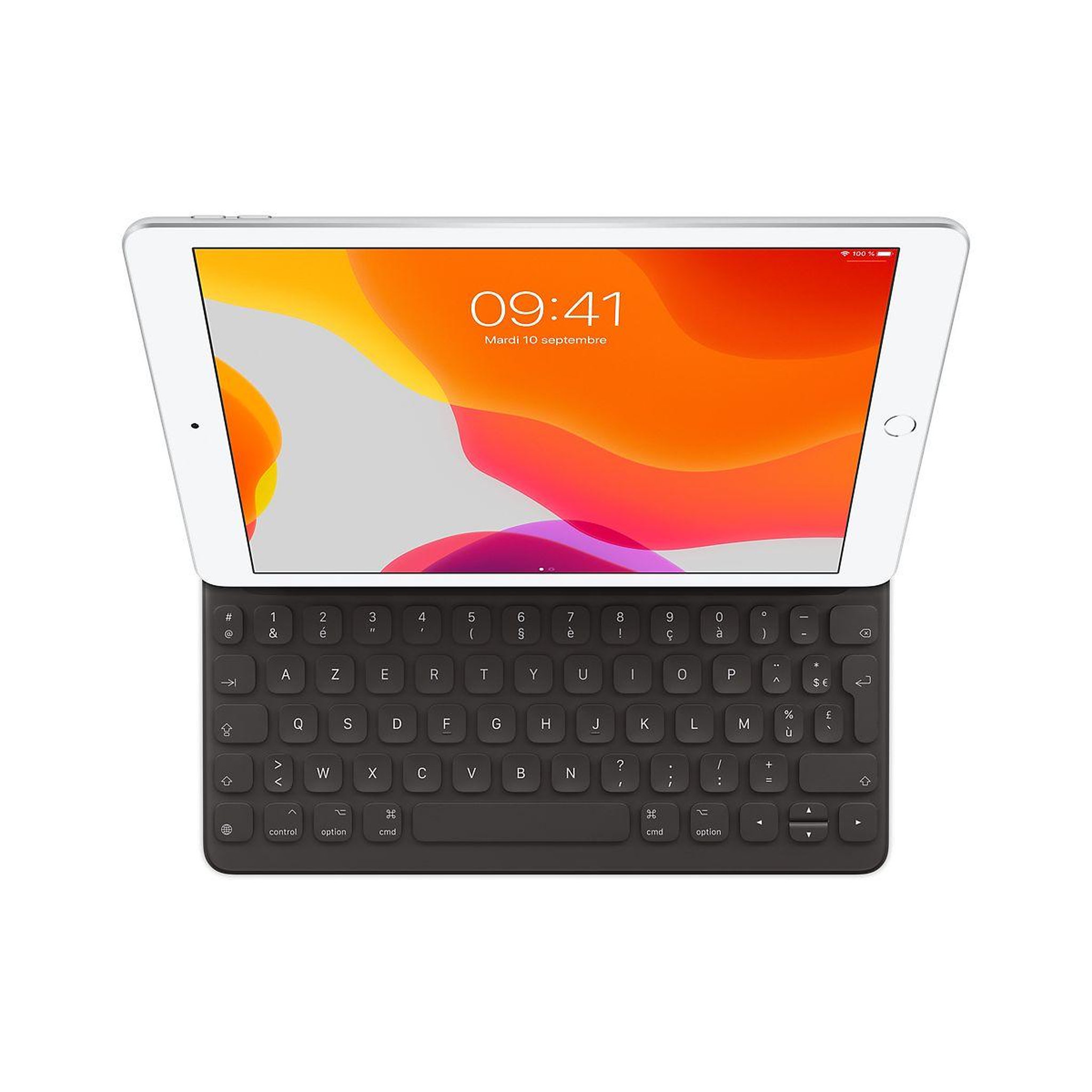 Voir la diapositive 1 : APPLE Etui Smart Keyboard iPad 7/8/9 gen