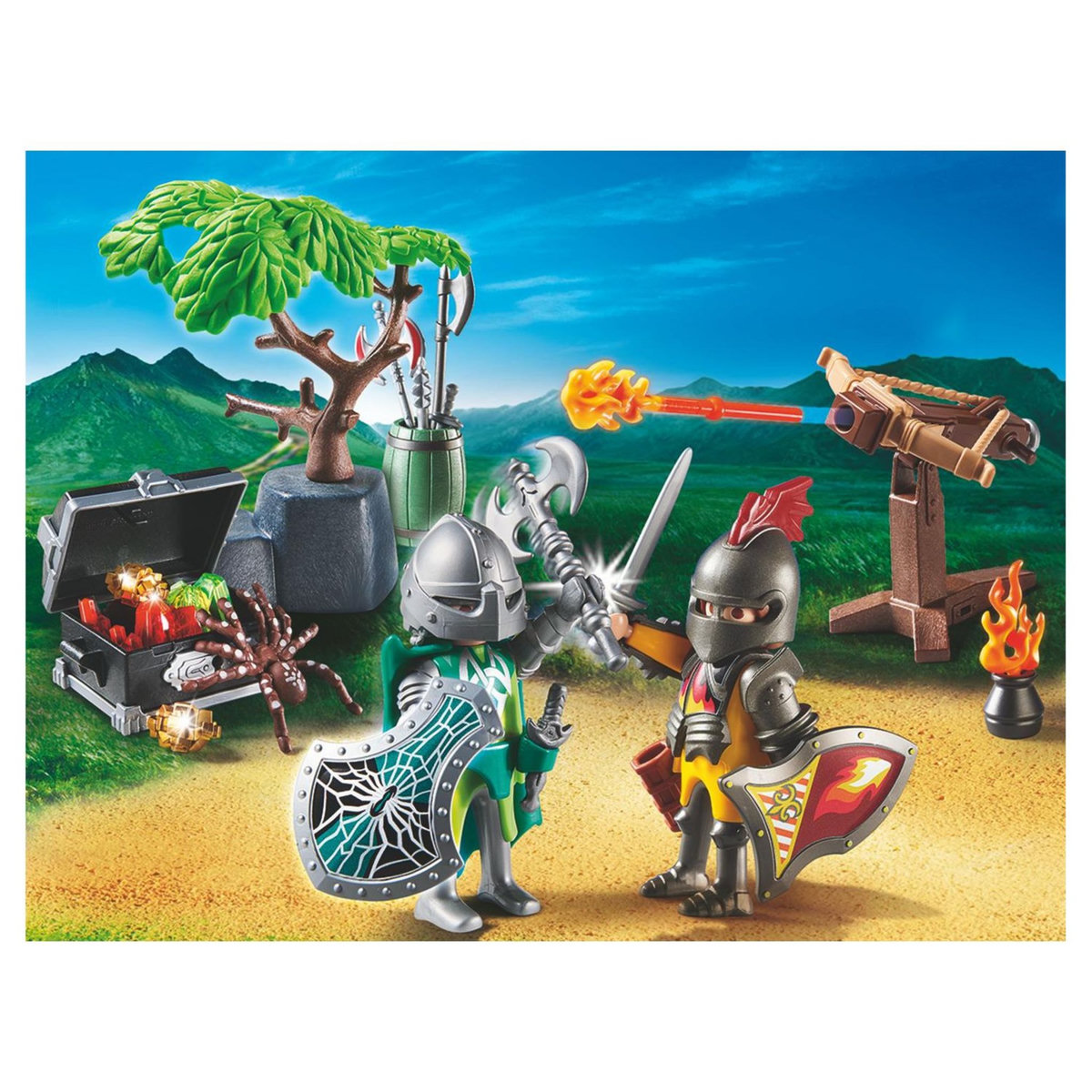 PLAYMOBIL 70036 - StarterPack - Duel de chevaliers