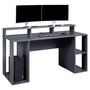 Voir la diapositive 4 : Bureau gaming avec rangements L160cm PLAYER