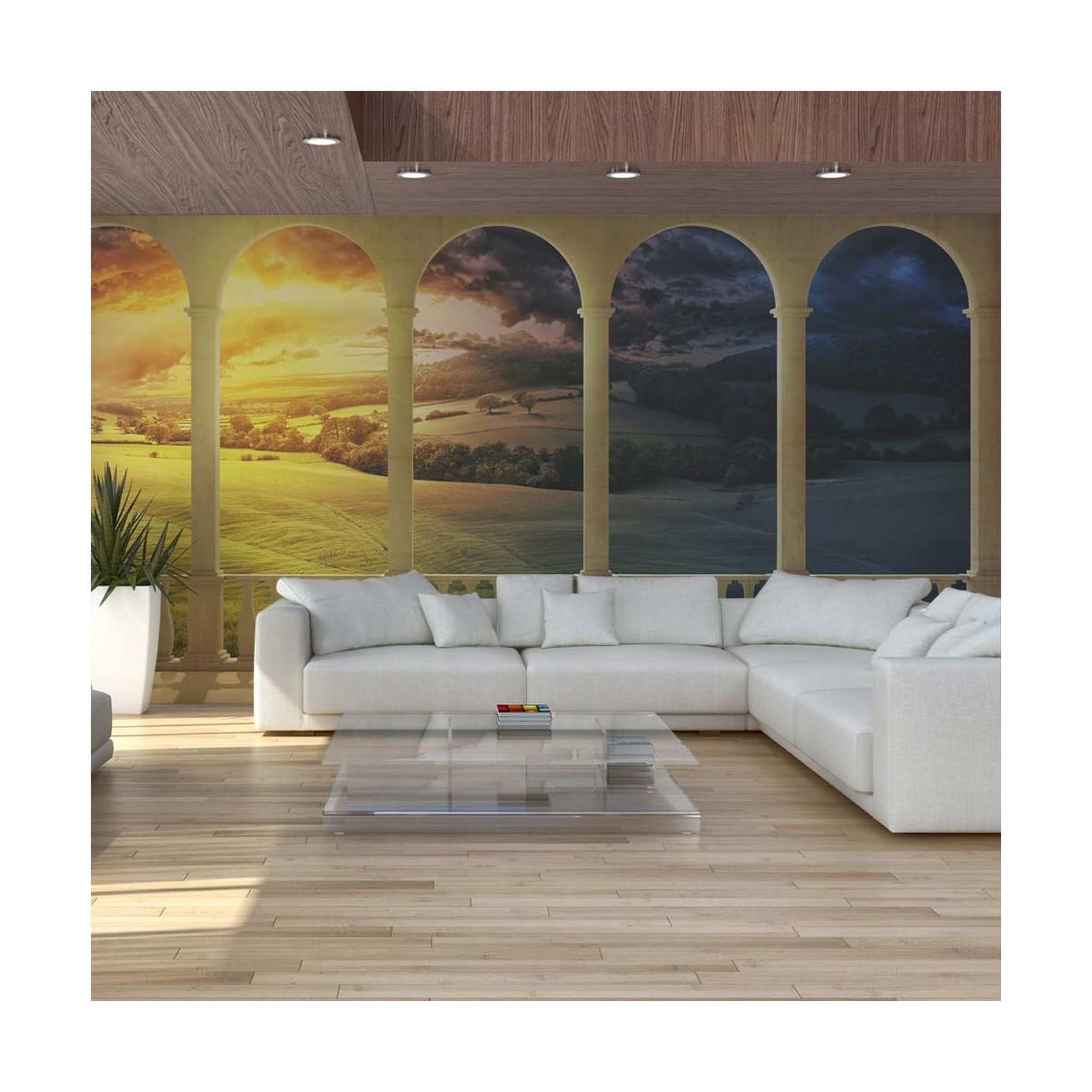 Paris Prix Papier peint xxl  dream about magical fields  270x550cm