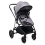 Voir la diapositive 4 : BEBELISSIMO BEBELISSIMO - Poussette combinée trio 3 en 1 - siège auto 0+ CAVO – nacelle – dès la naissance – jusqu'à 22kg - gris