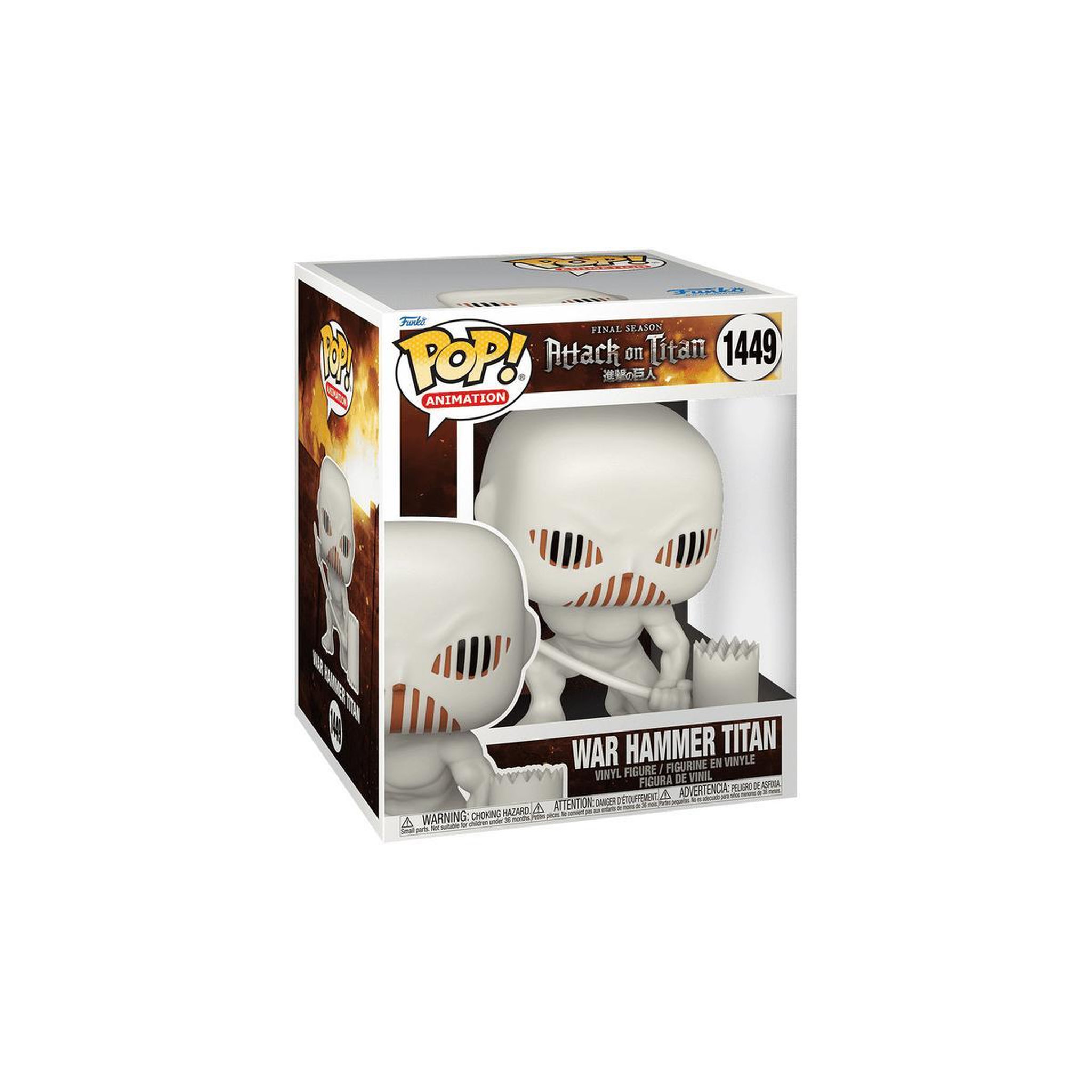Voir la diapositive 3 : Funko Figurine Funko Pop Super Attack on Titan S5 War Hammer Titan