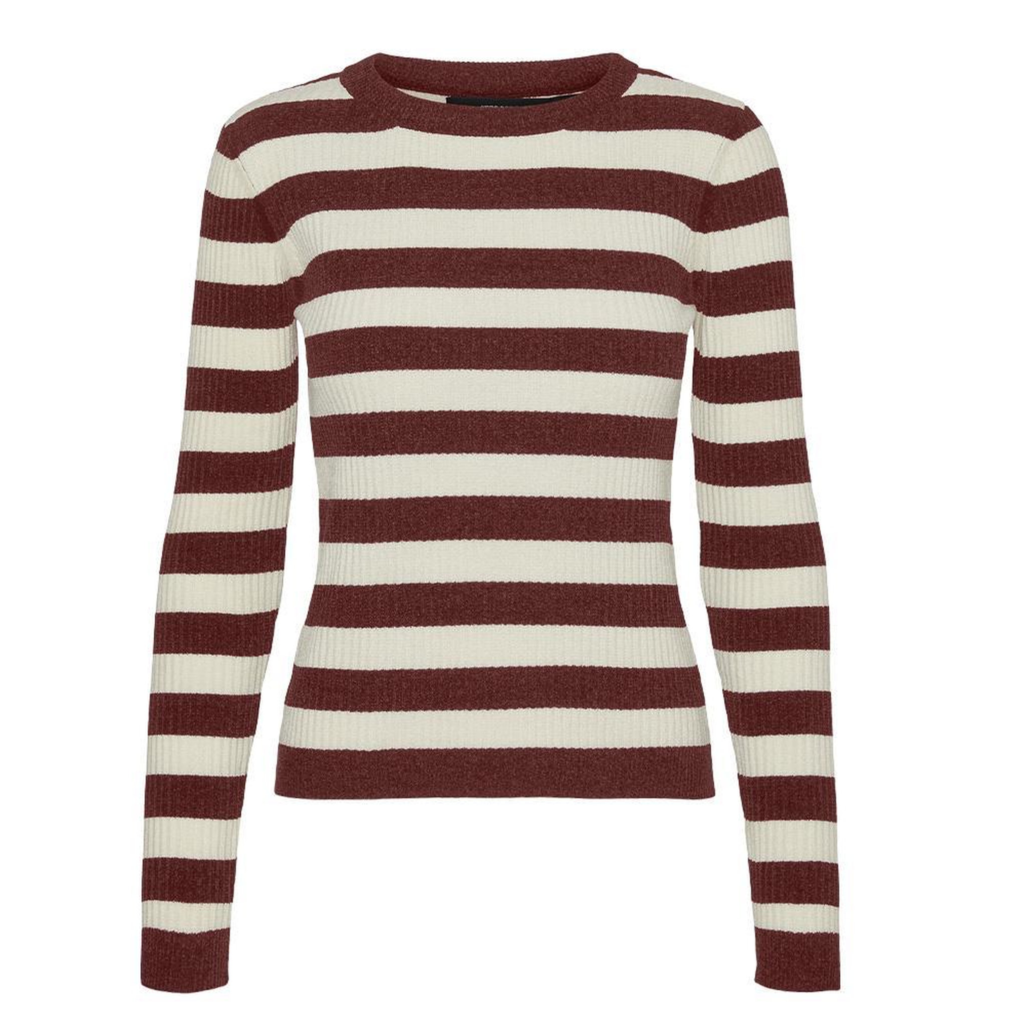 Vero Moda Pull Beige/Rouge Femme Vero Moda Chili. Coloris disponibles : Rouge