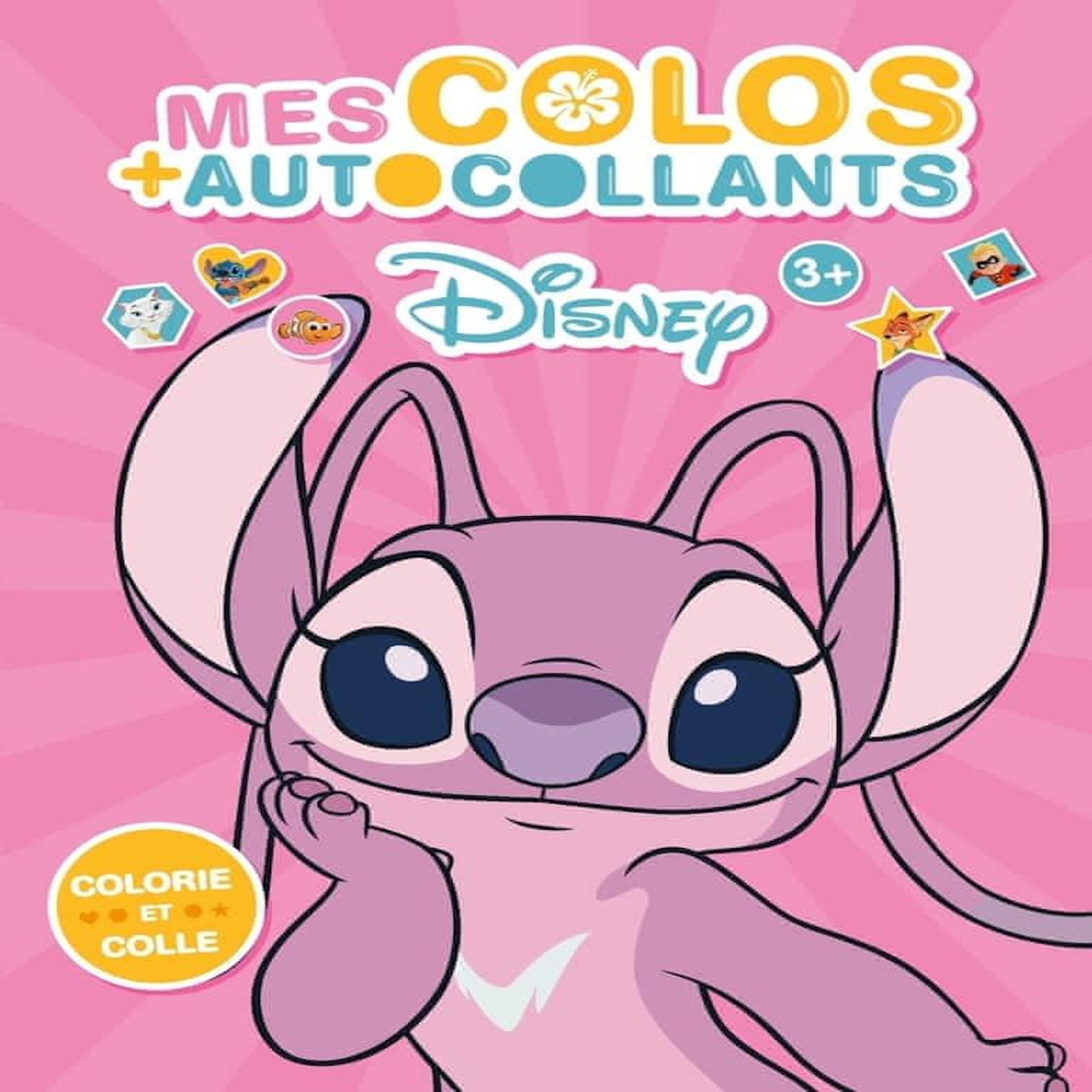MES COLOS + AUTOCOLLANTS STITCH, Disney