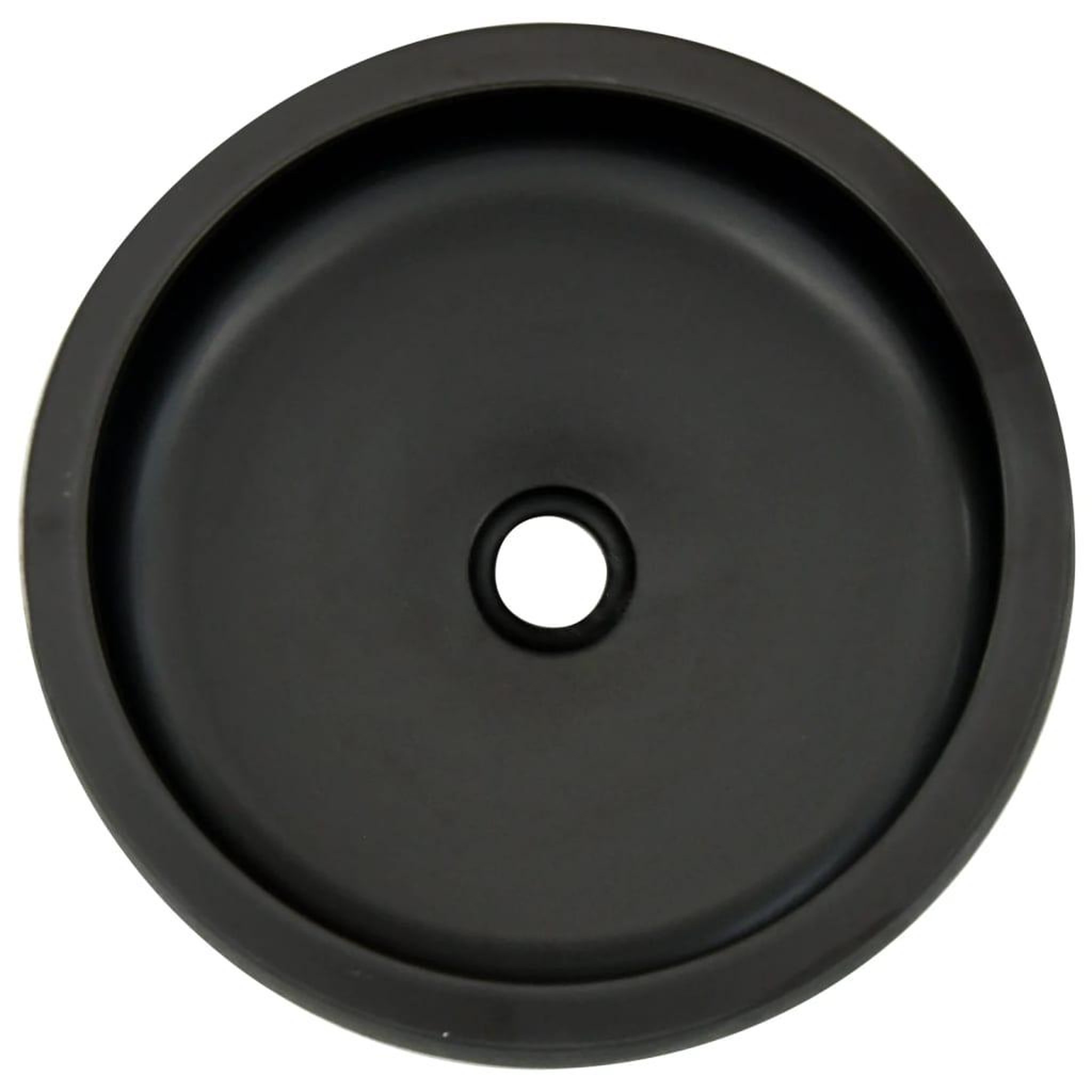 Voir la diapositive 4 : VIDAXL Vasque a poser noir et marron rond Φ41x14 cm ceramique