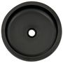 Voir la diapositive 4 : VIDAXL Vasque a poser noir et marron rond Φ41x14 cm ceramique