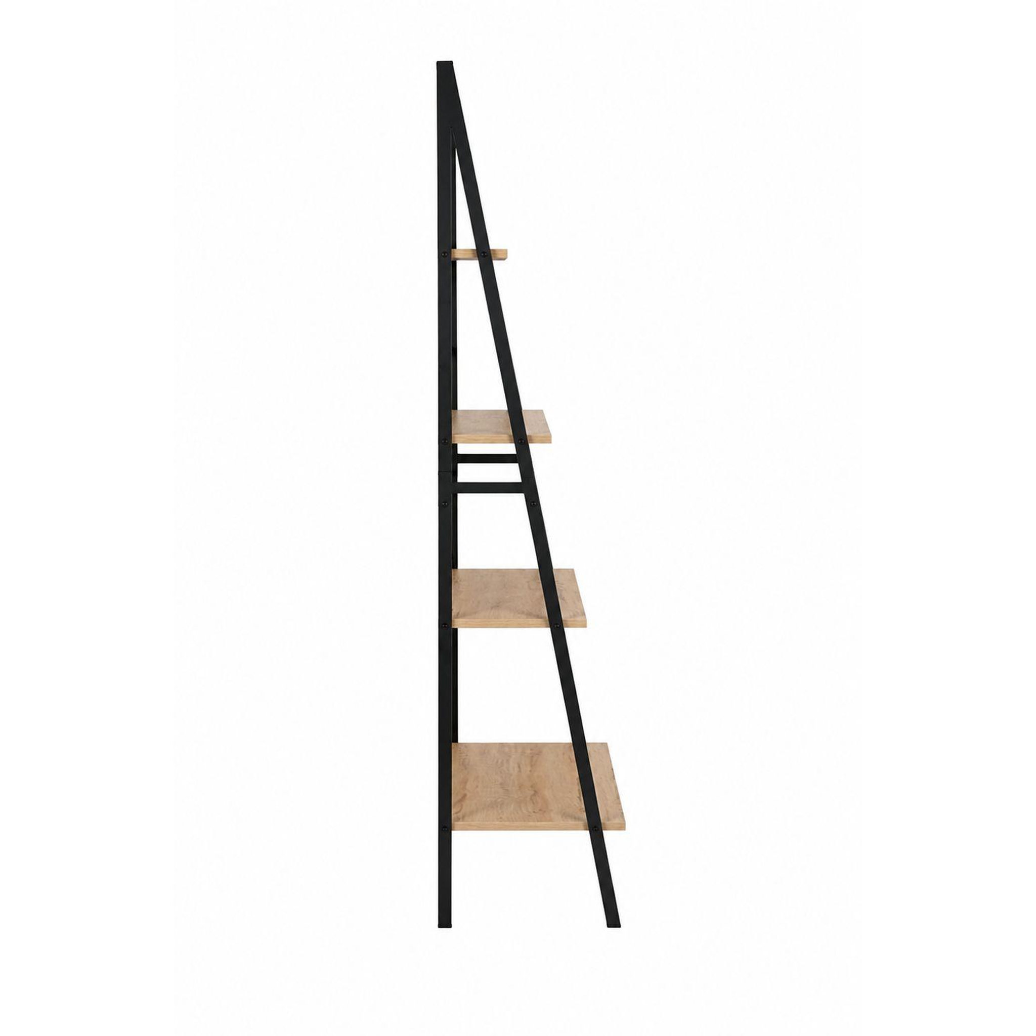 Voir la diapositive 3 : HEART OF THE HOME Etagère industrielle ladder - l. 60 x h. 180 cm - marron chêne