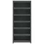 Voir la diapositive 5 : VIDAXL Bibliotheque Gris 80x35x183 cm Bois de pin massif