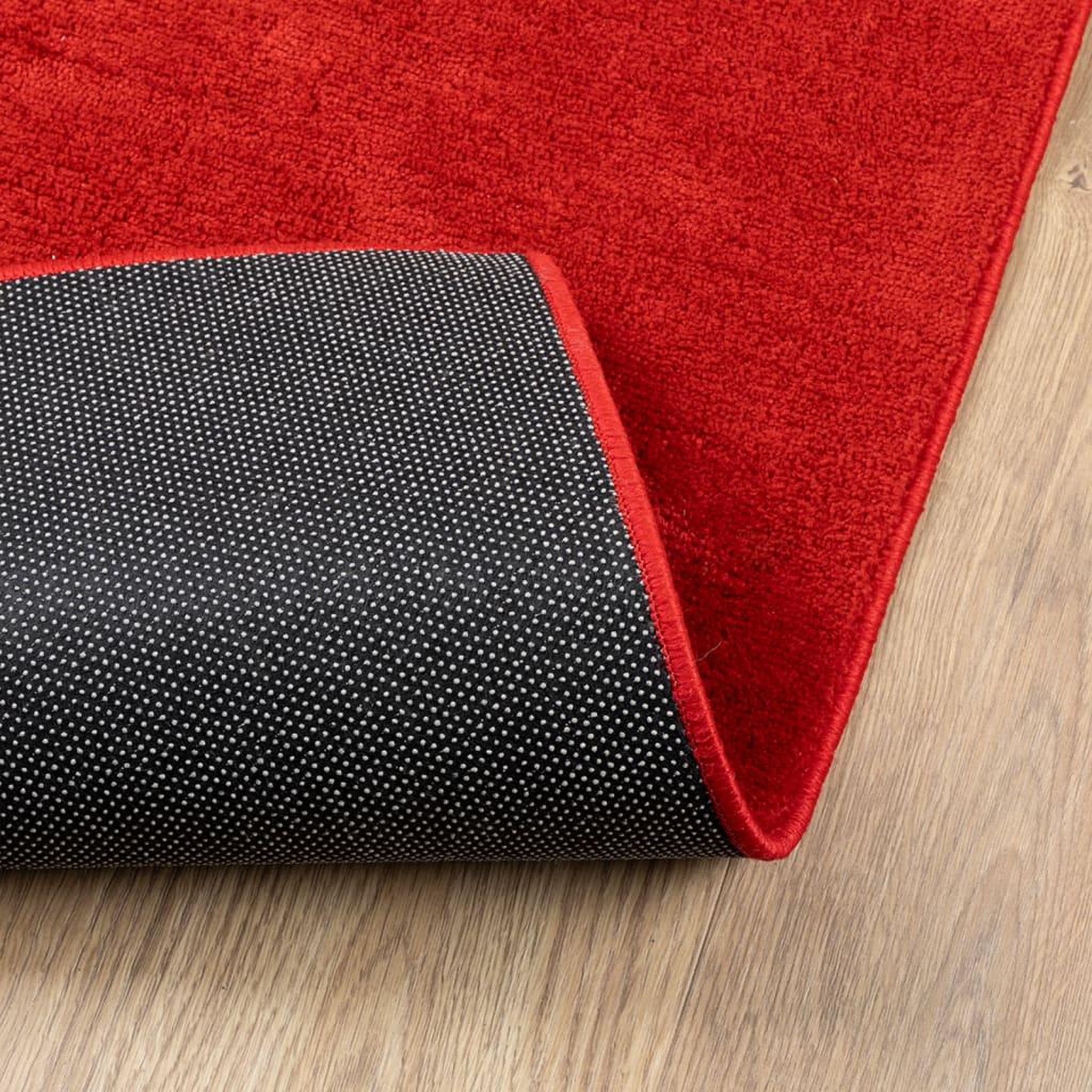Voir la diapositive 5 : VIDAXL Tapis OVIEDO a poils courts rouge 160x230 cm