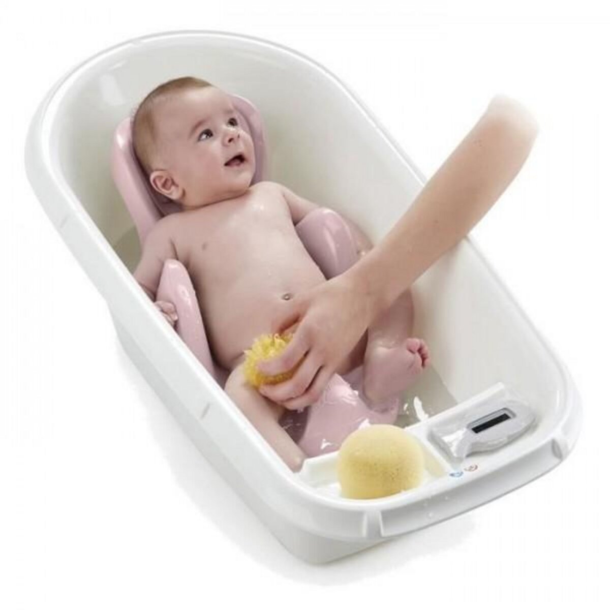 THERMOBABY Transat - Anneau THERMOBABY  de bain babycoon - Rose poudré