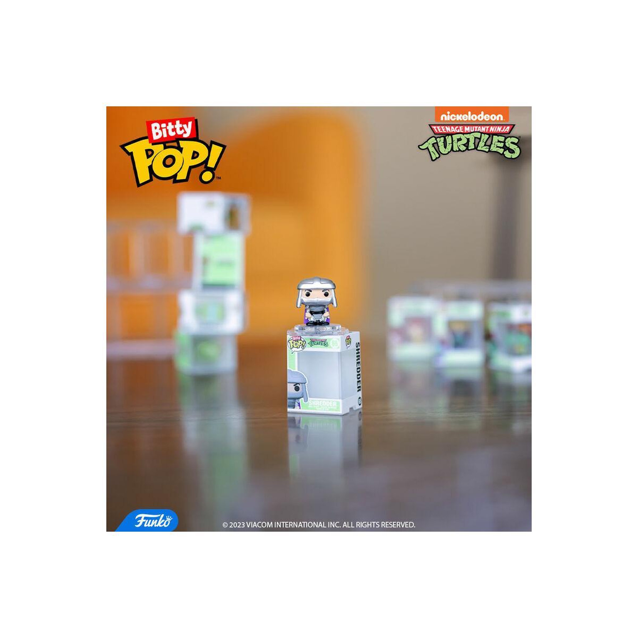 Voir la diapositive 3 : Funko Pack 4 figurines Funko Bitty Pop Teenage Mutant Ninja Turtle Donatello
