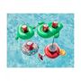 Voir la diapositive 4 : AIRMYFUN Porte Boisson Gonfable pour Piscine ou Plage, Flotteur, Accessoire d'Eau - Léopard ø18cm