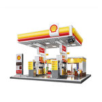 Jamara CaDA Station Shell avec boutique et lavage Bricks