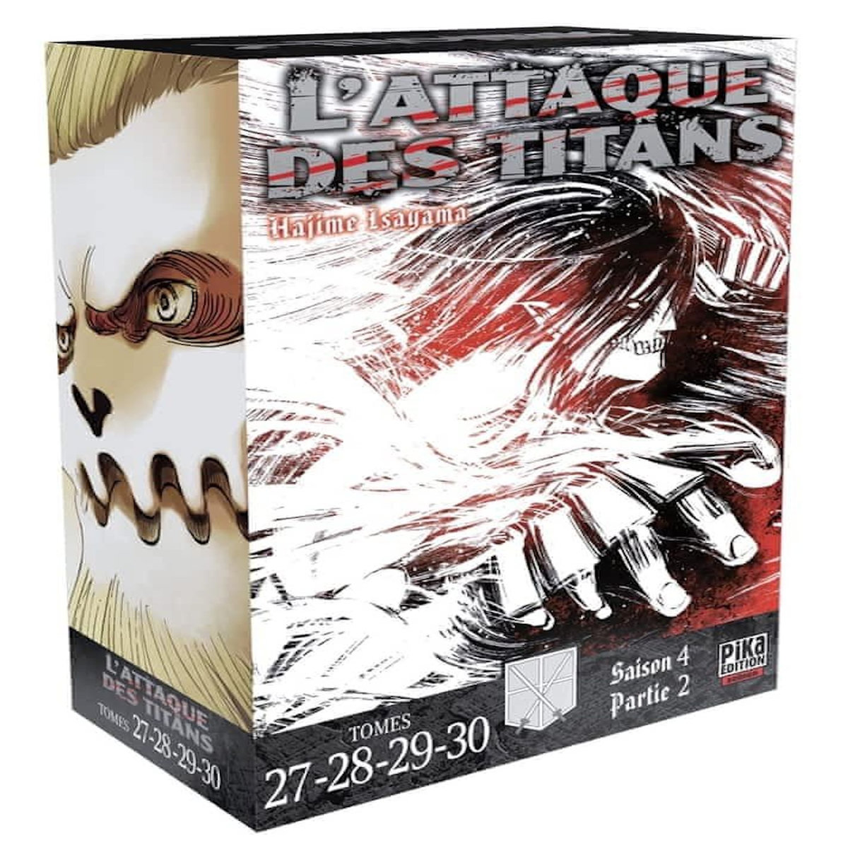 L'ATTAQUE DES TITANS TOMES 27 A30 : COFFRET EN 4 VOLUMES, Isayama Hajime
