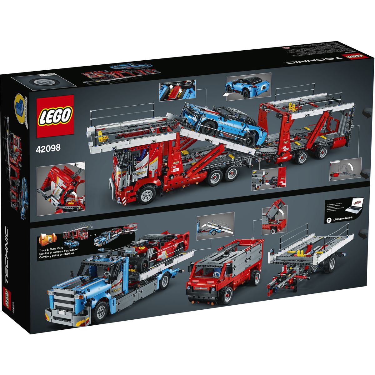 LEGO Technic 42098 - Le transporteur de voitures
